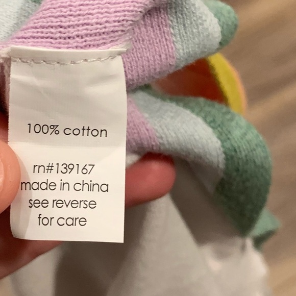 27 Miles Malibu Rainbow Stripe Crewneck Sweater - Picture 4 of 4